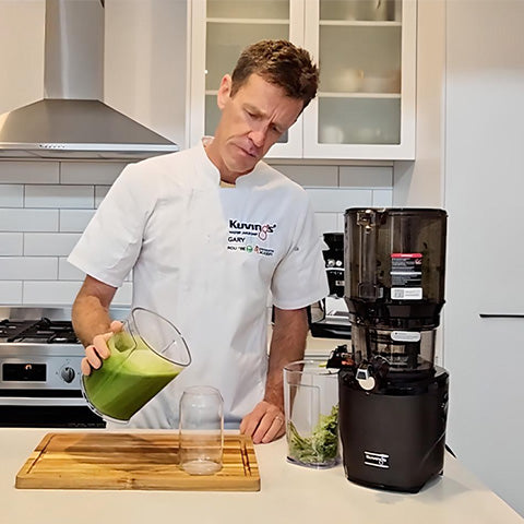 Spicy Green Juice Recipe with Chef Gary Dowse